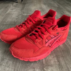 ASICS gel lyte V red shoes / sneakers